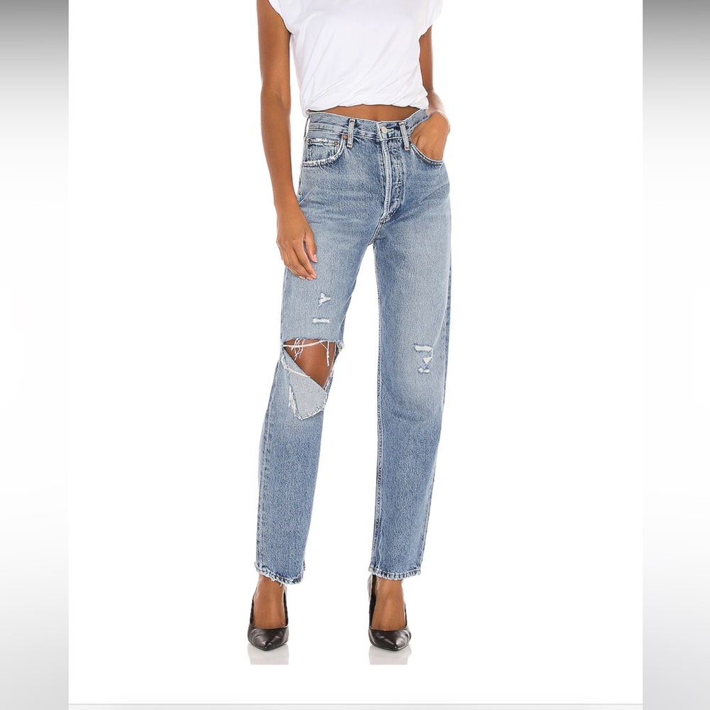 Agolde 90’s Pinch Waist in Lineup Jeans size 28
